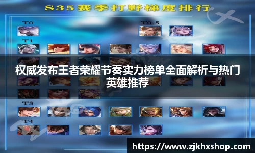 权威发布王者荣耀节奏实力榜单全面解析与热门英雄推荐